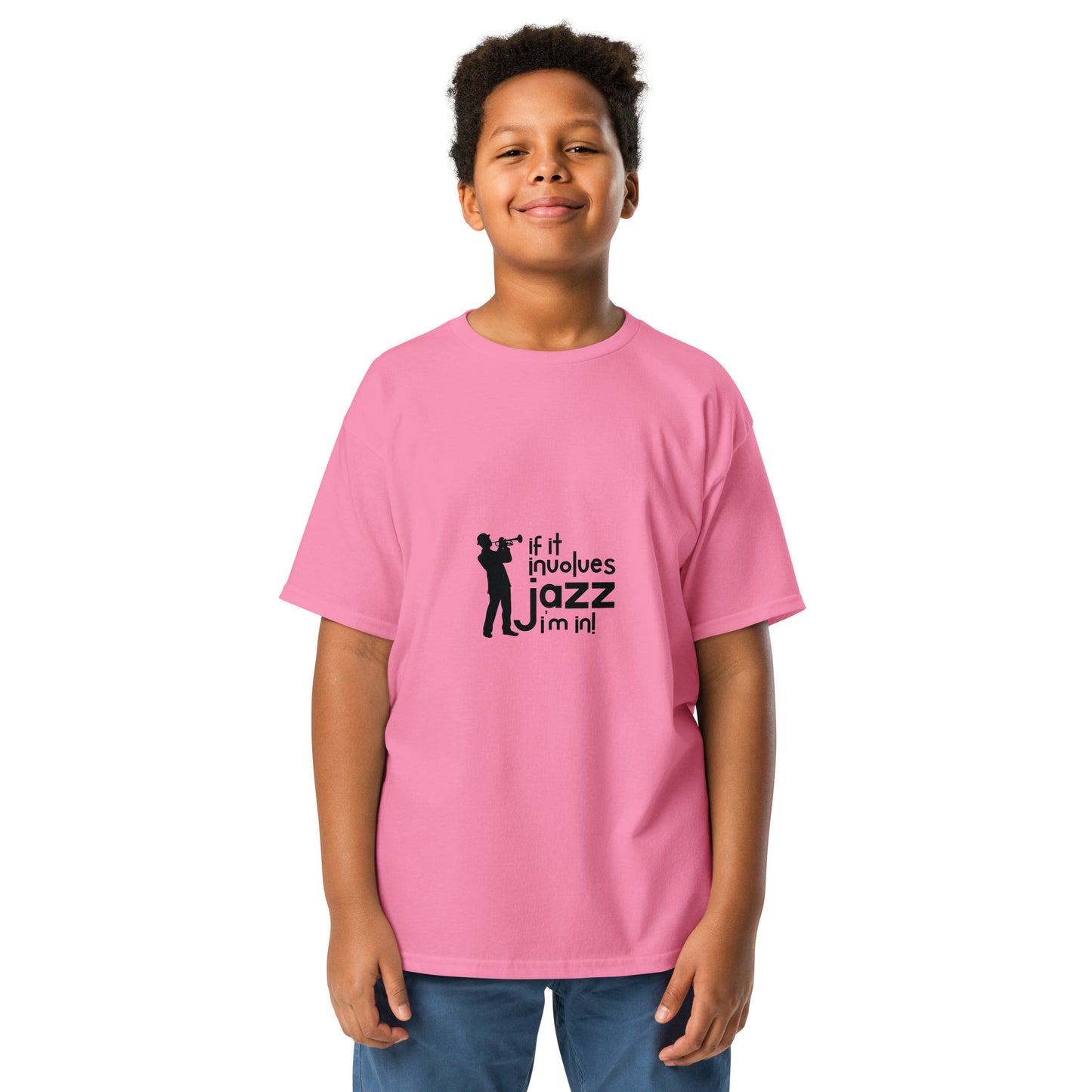If it Involves Jazz, I'm In! Youth T-shirt