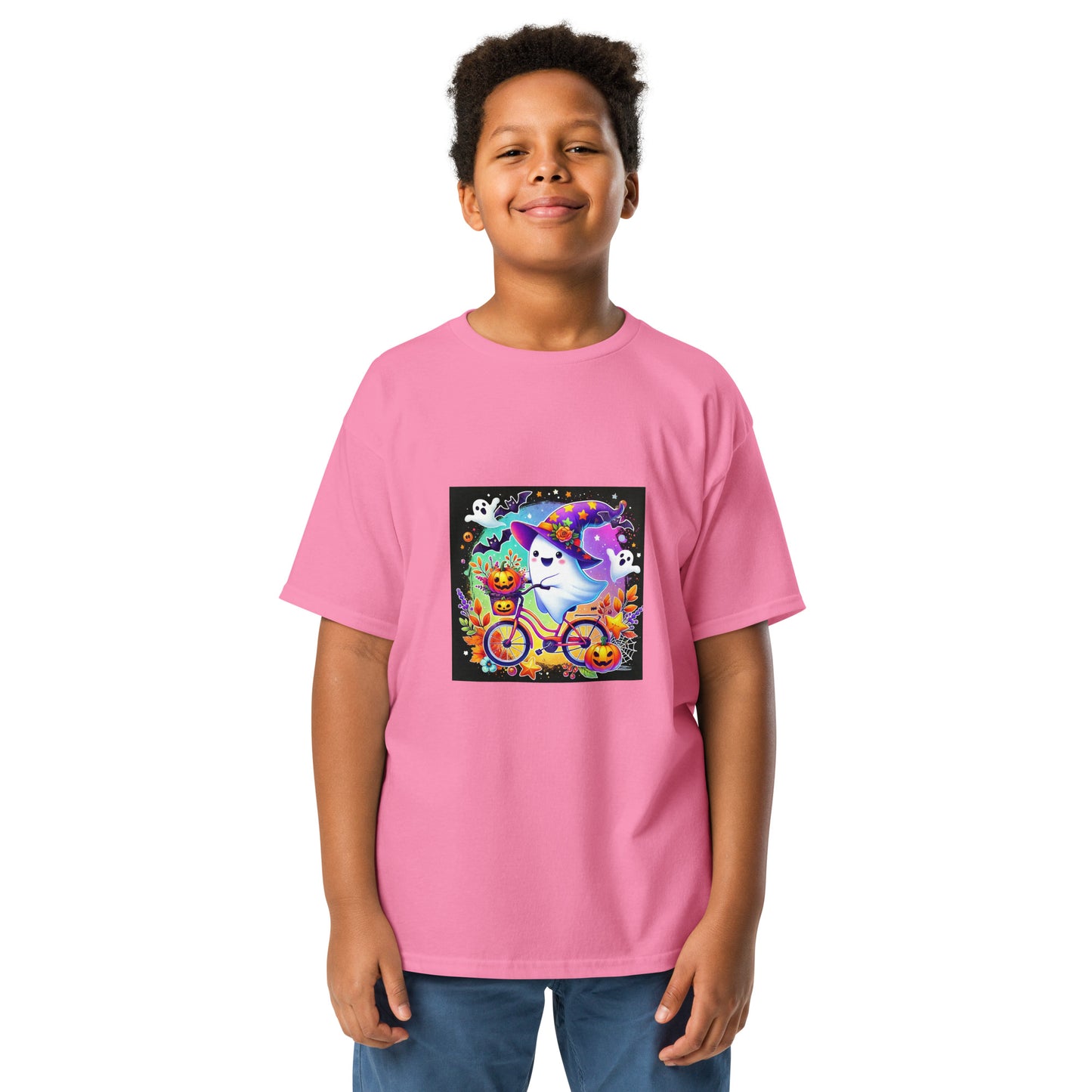 Cute Halloween Ghost Youth T-shirt