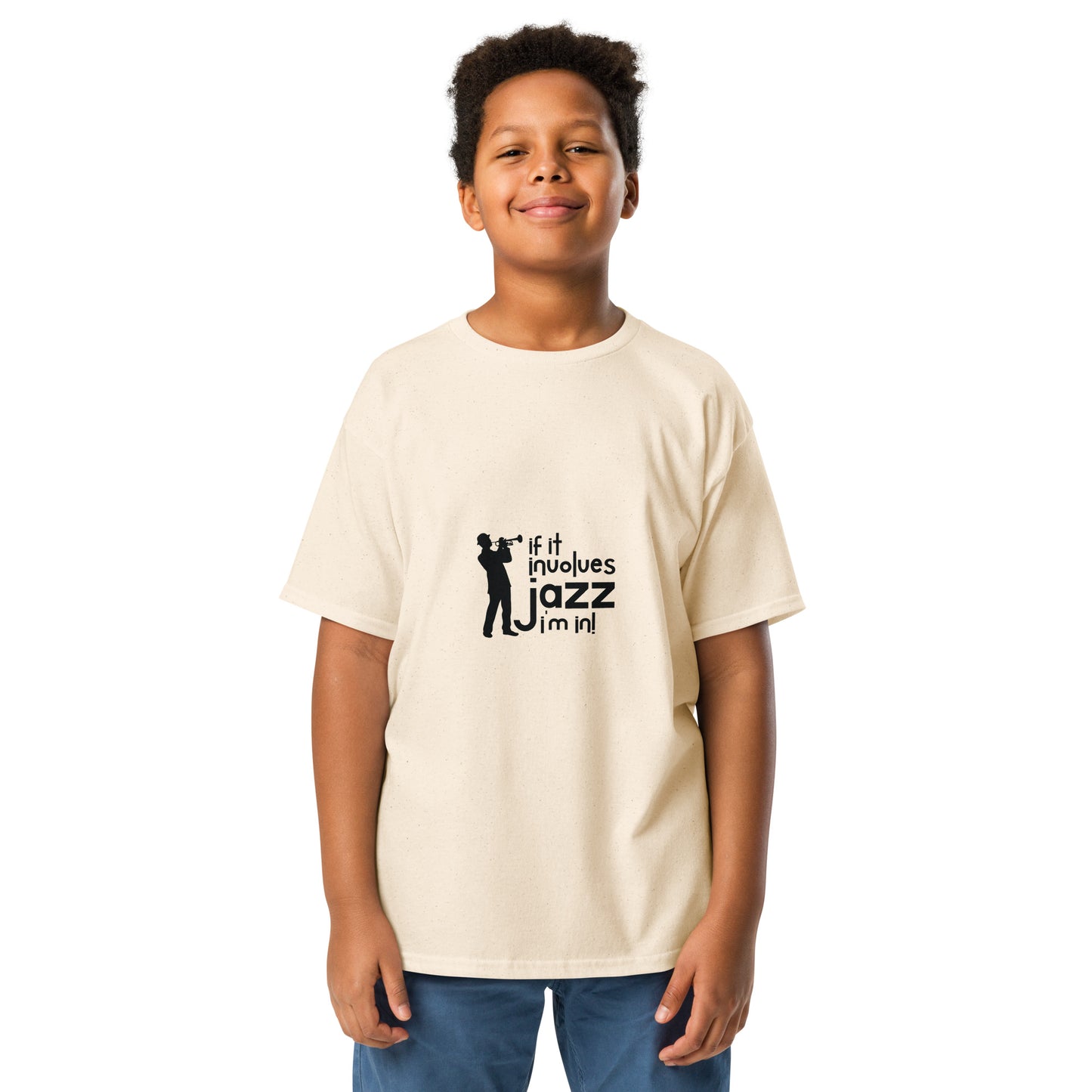 If it Involves Jazz, I'm In! Youth T-shirt