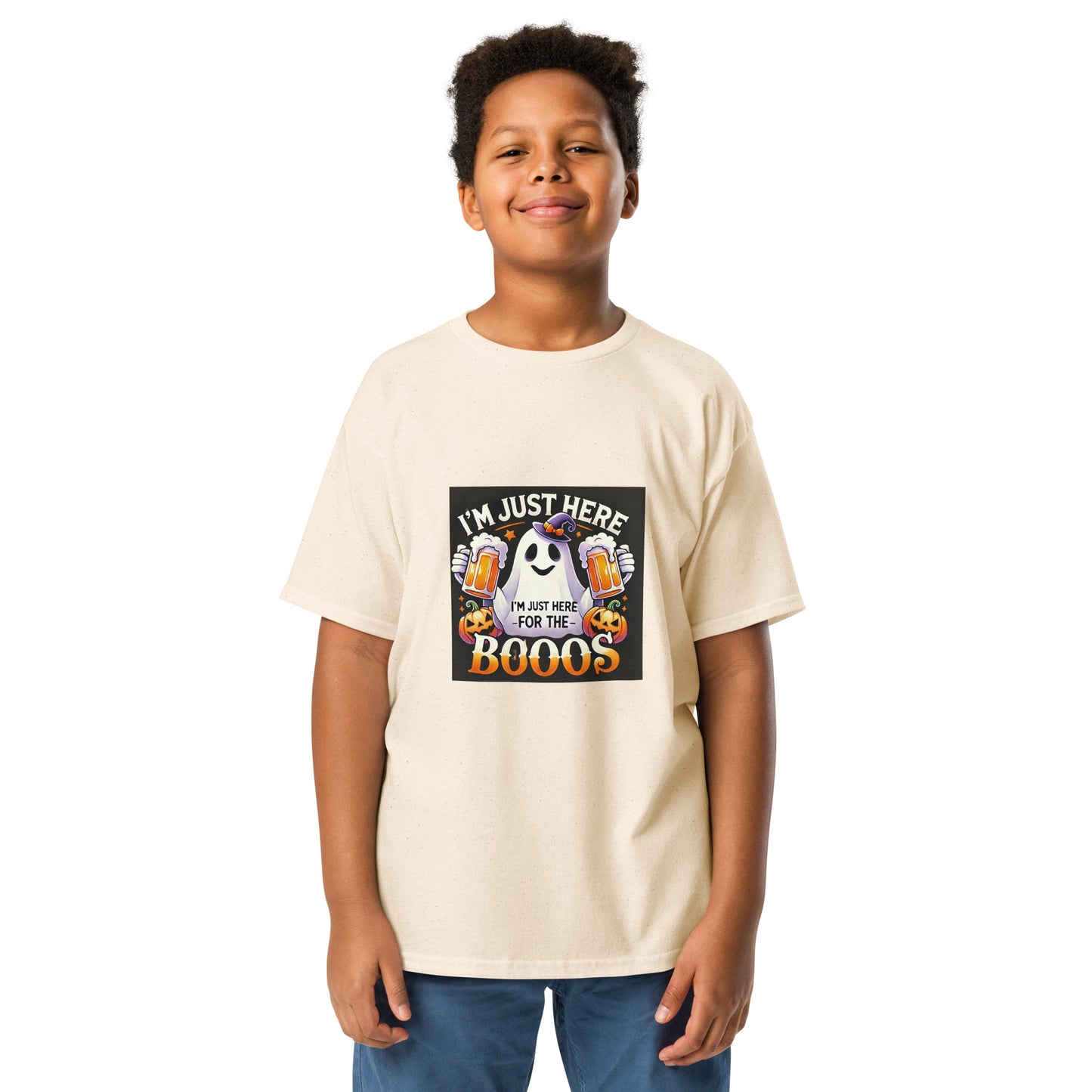 I am just here for the Boos Youth T-shirt
