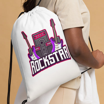 Rockstar Drawstring Bag
