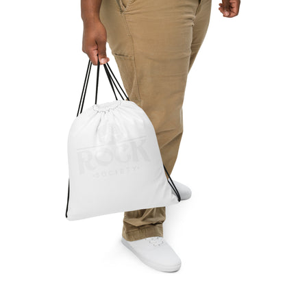 Rock Society Drawstring Bag