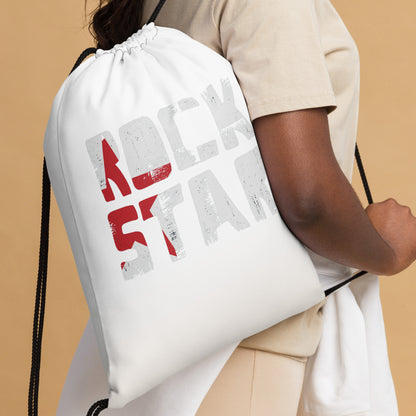 Rock Star Drawstring Bag