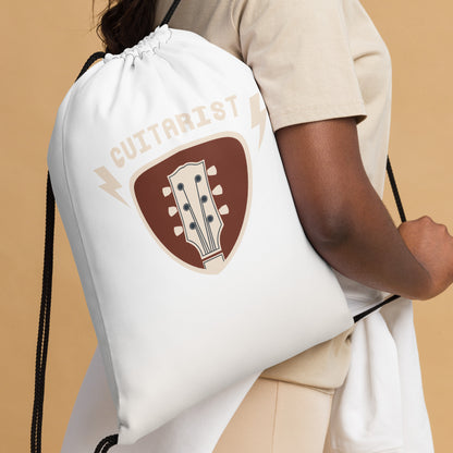 Guitarist Drawstring Bag