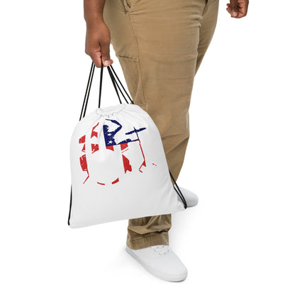 American Drummer Drawstring Bag