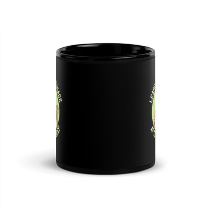 Leave Your Message After The Beep Black Mug