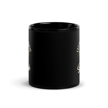 Let The Music Speak Black Mug