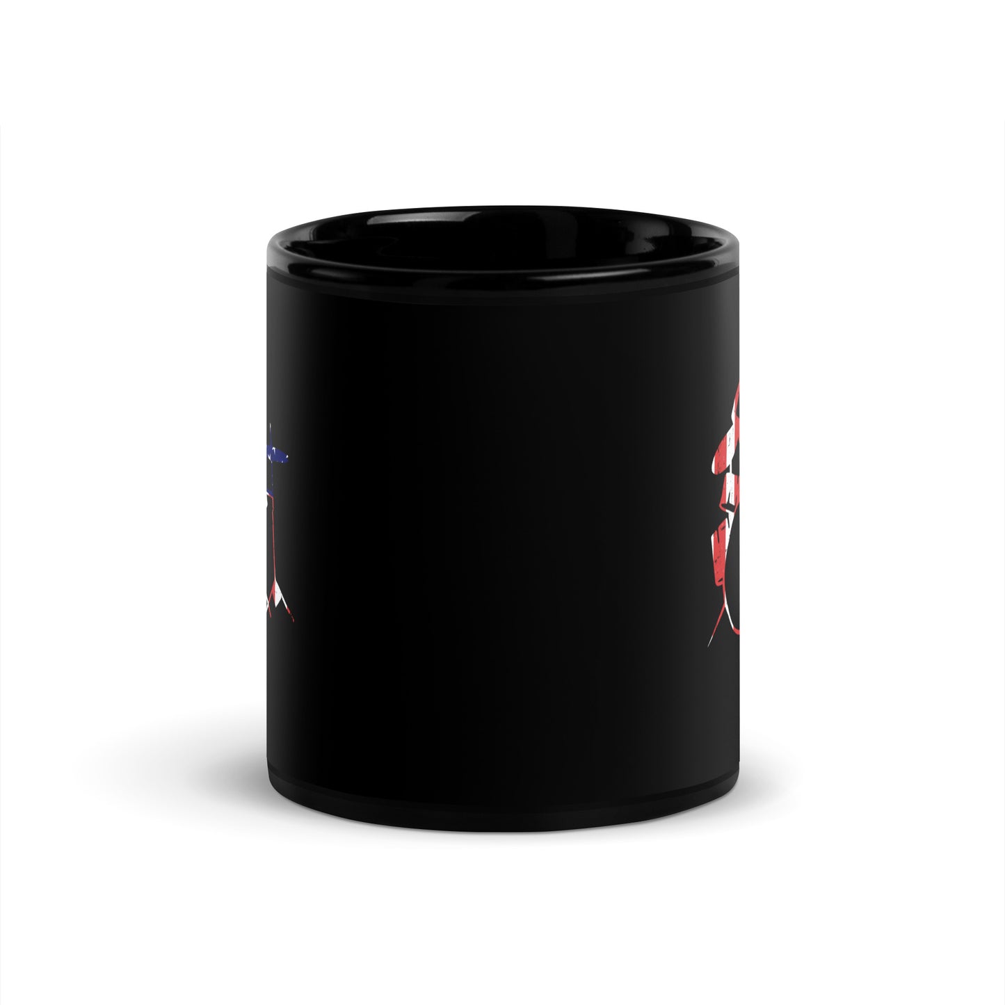 American Drummer Black Mug