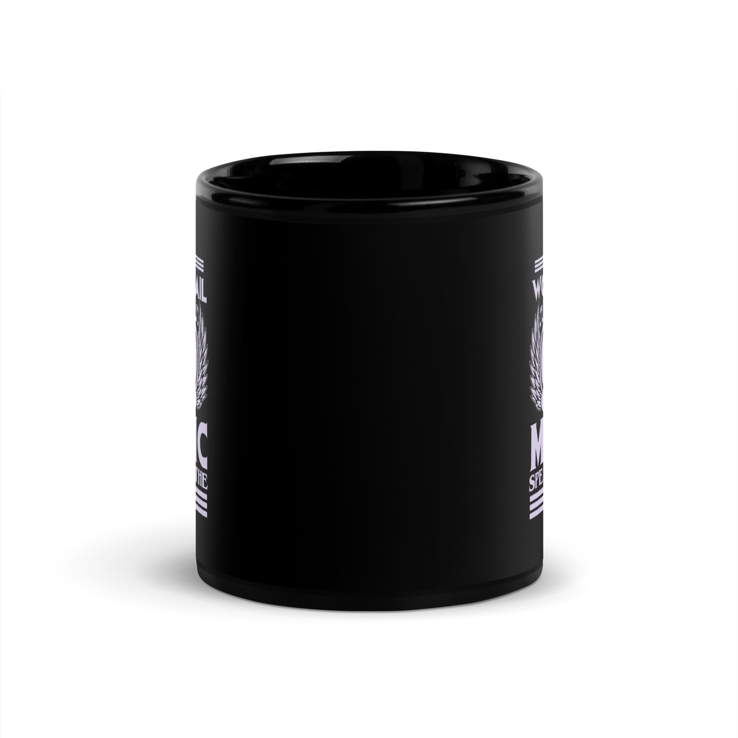 When Words Fail, Music Speaks To The Soul Black Mug