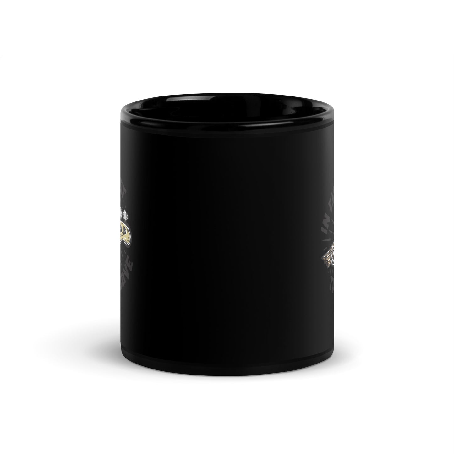 In Charge of the Groove Black Mug