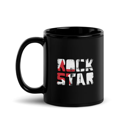 Rock Star Black Mug