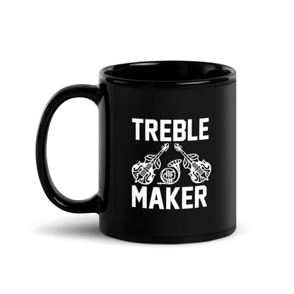 Treble Maker Black Mug