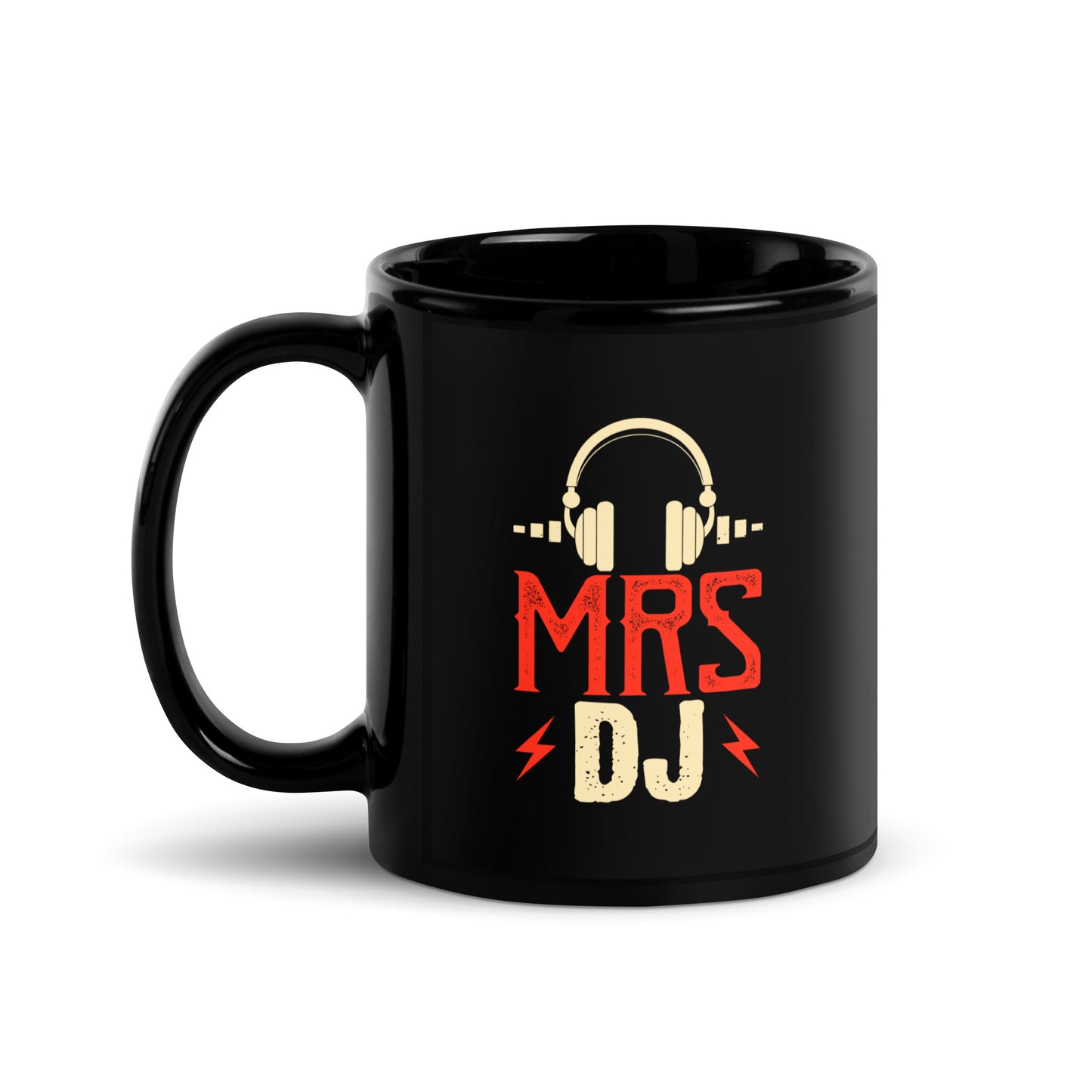 Mrs. DJ Black Mug