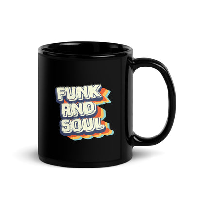 Funk and Soul Black Mug