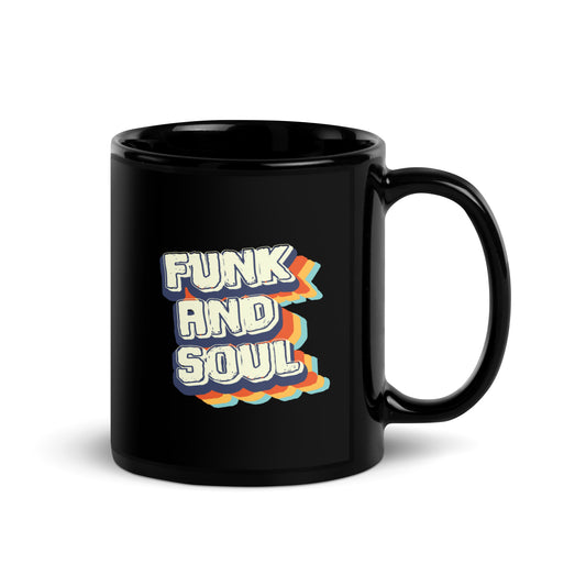 Funk and Soul Black Mug