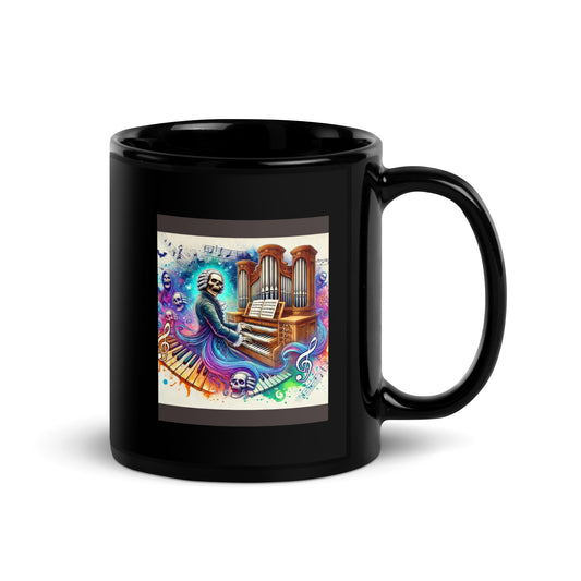 Bach from the Dead Black Mug