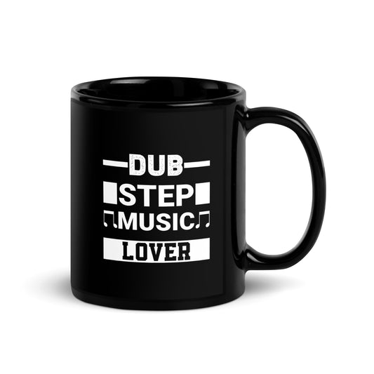 Dubstep Music Lover Black Mug