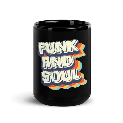 Funk and Soul Black Mug
