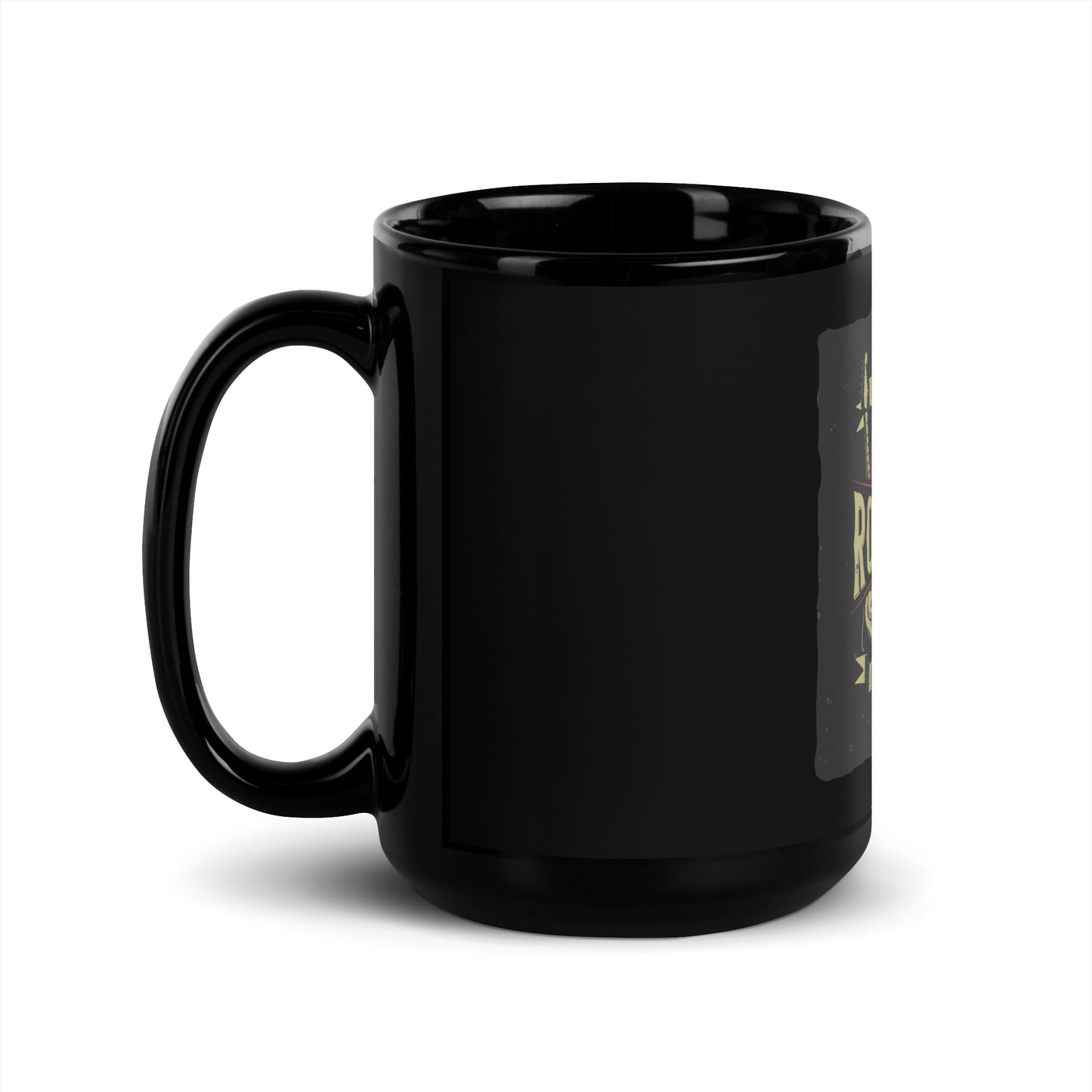 Are You Ready To Rock Black Mug