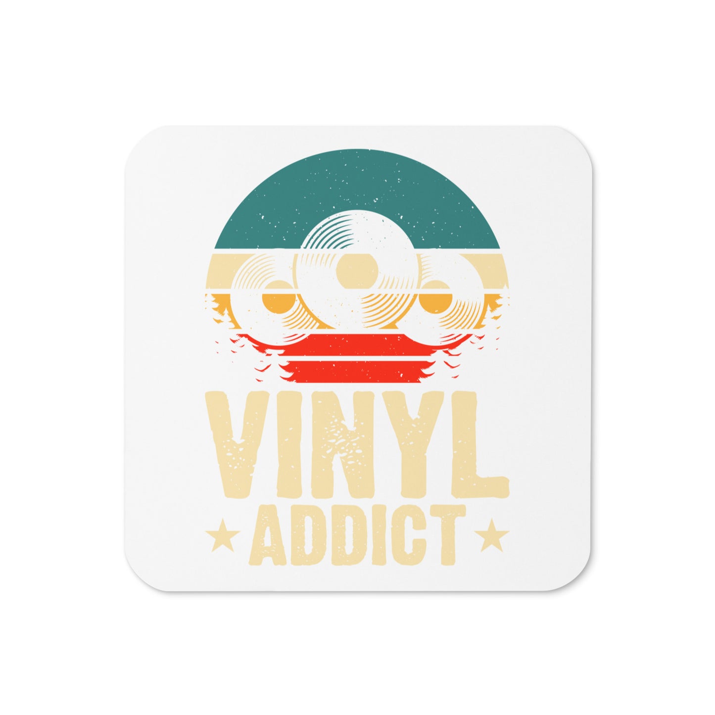 Vinyl Addict Coaster