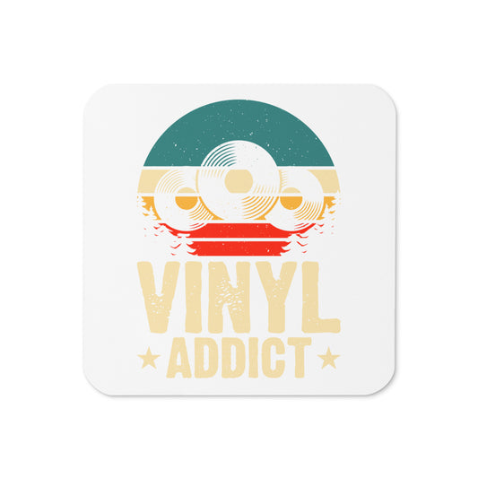 Vinyl Addict Coaster