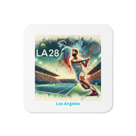 LA28 Tennis Championship Watercolor Print Team USA Coaster