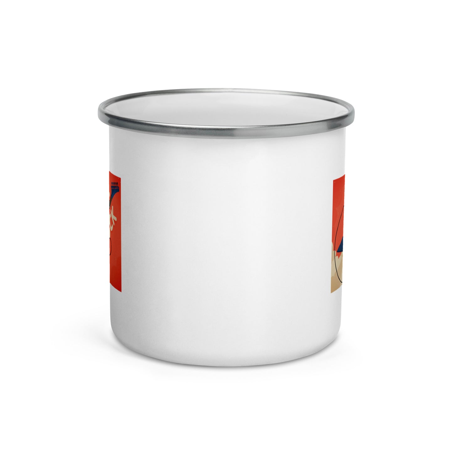 Are You Ready To Rock Enamel Mug