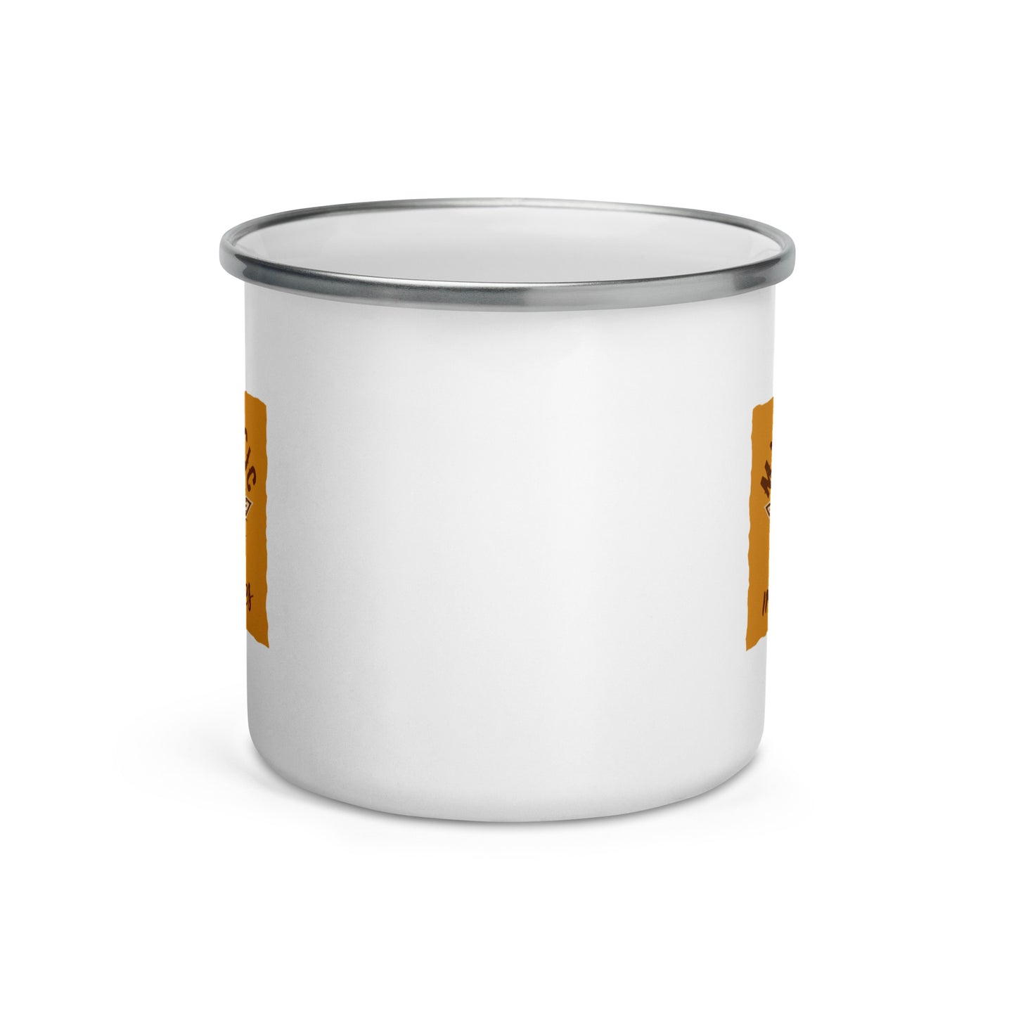 My Music My Rules Enamel Mug