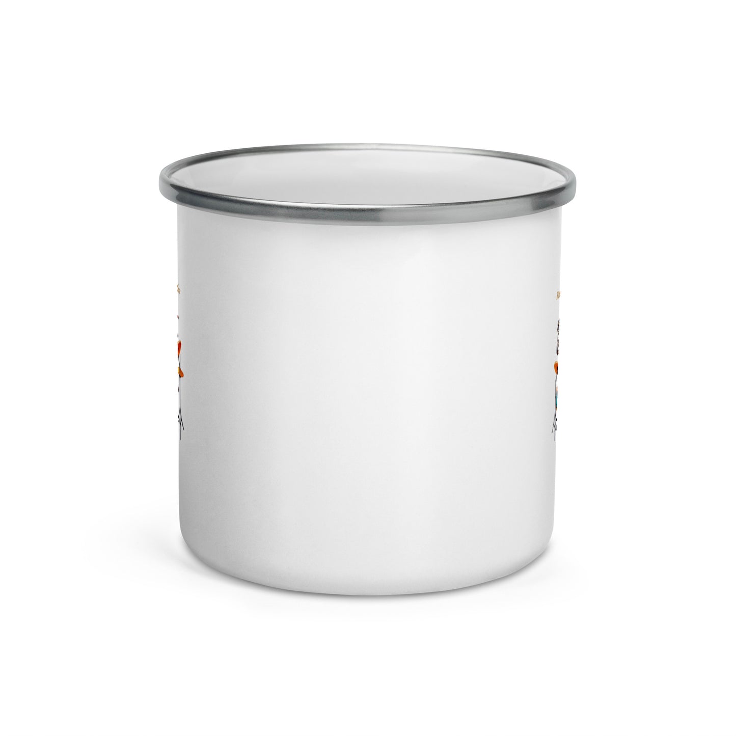 Skele-Tunes Drummer Enamel Mug