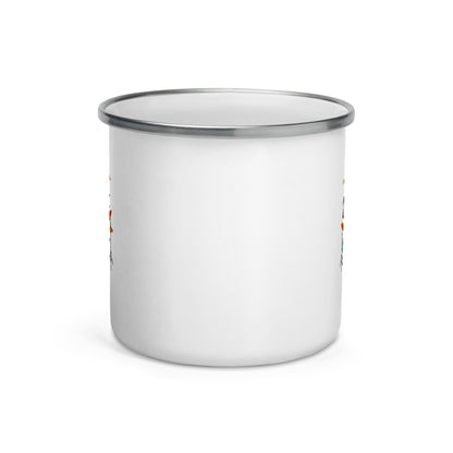 Skele-Tunes Drummer Enamel Mug