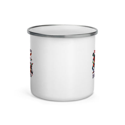 Rock Till You Drop Enamel Mug