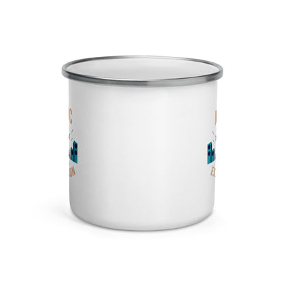 Music is your Expression Enamel Mug