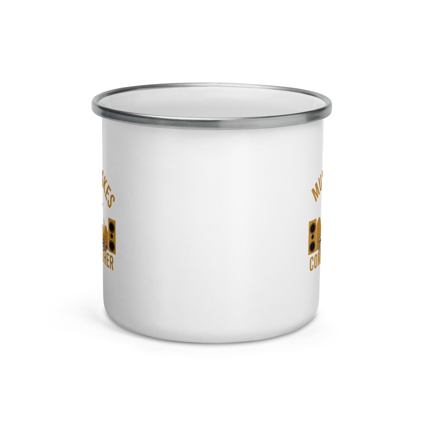 Music Makes The People Come Together Enamel Mug