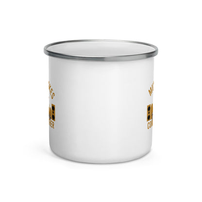 Music Makes The People Come Together Enamel Mug