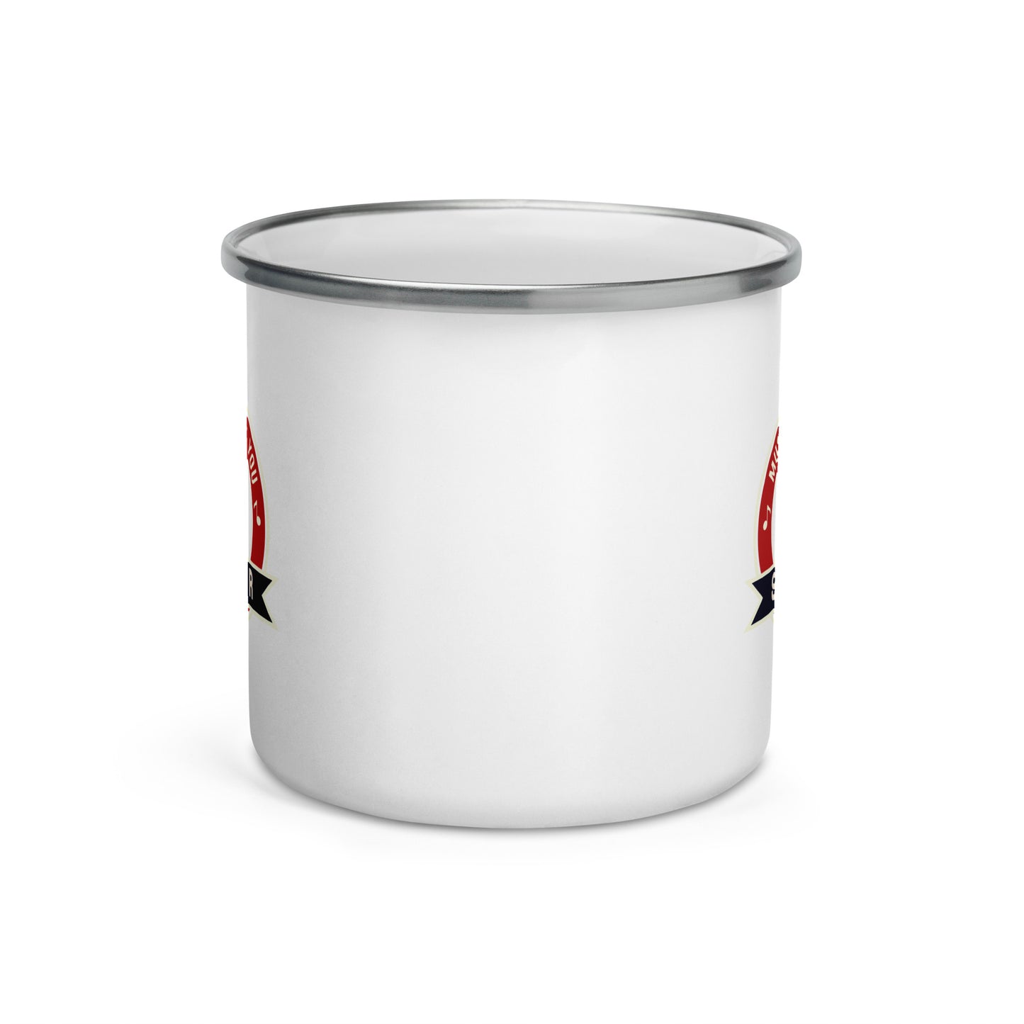 Music Makes You Smarter Enamel Mug