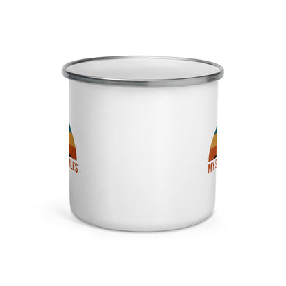 My Soul Smiles Enamel Mug