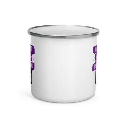 When Words Fail Music Speaks Enamel Mug