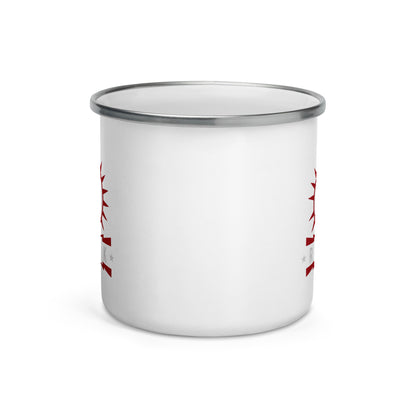 Music Rock Enamel Mug