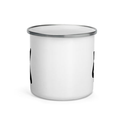 I Love My Guitar Enamel Mug