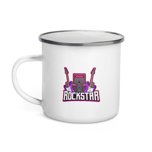 Rockstar Enamel Mug