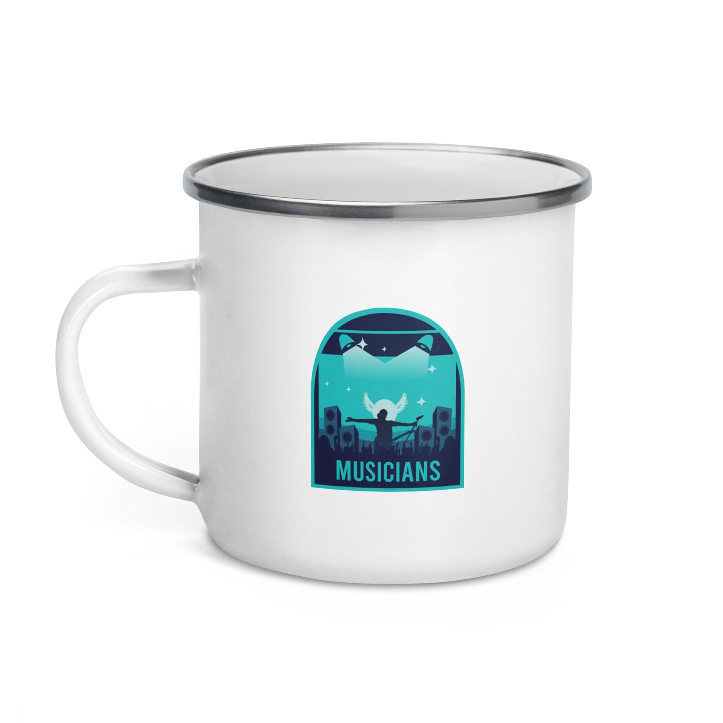 Musicians Enamel Mug