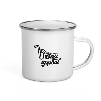 I've got Sax Appeal Enamel Mug