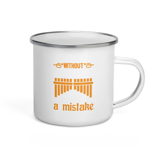 Without Music, Life Would Be A Mistake Enamel Mug