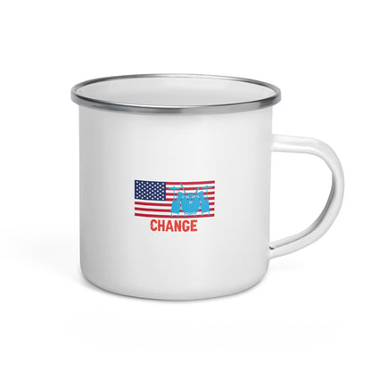 Music Can Change The World Enamel Mug