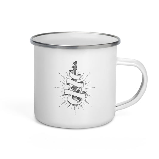 Guitarist Anthem Enamel Mug
