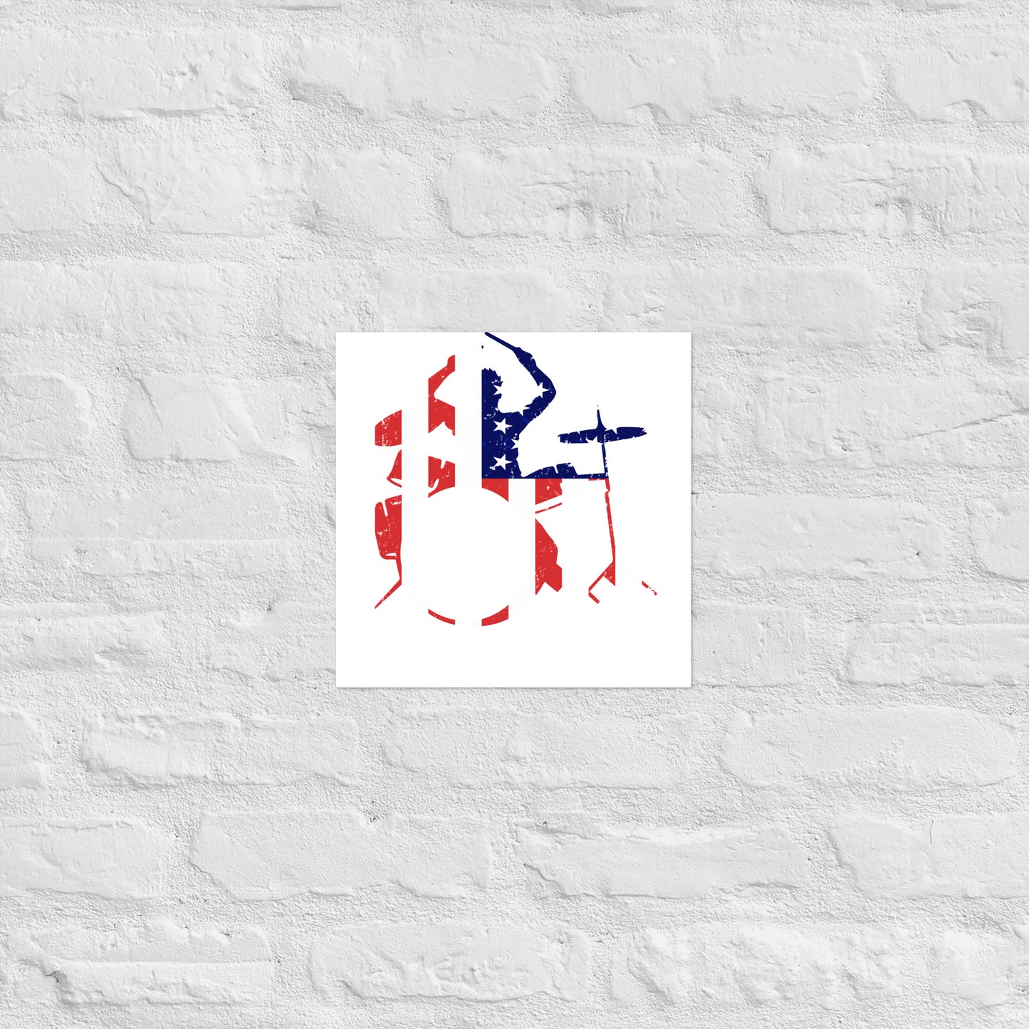 American Drummer Poster