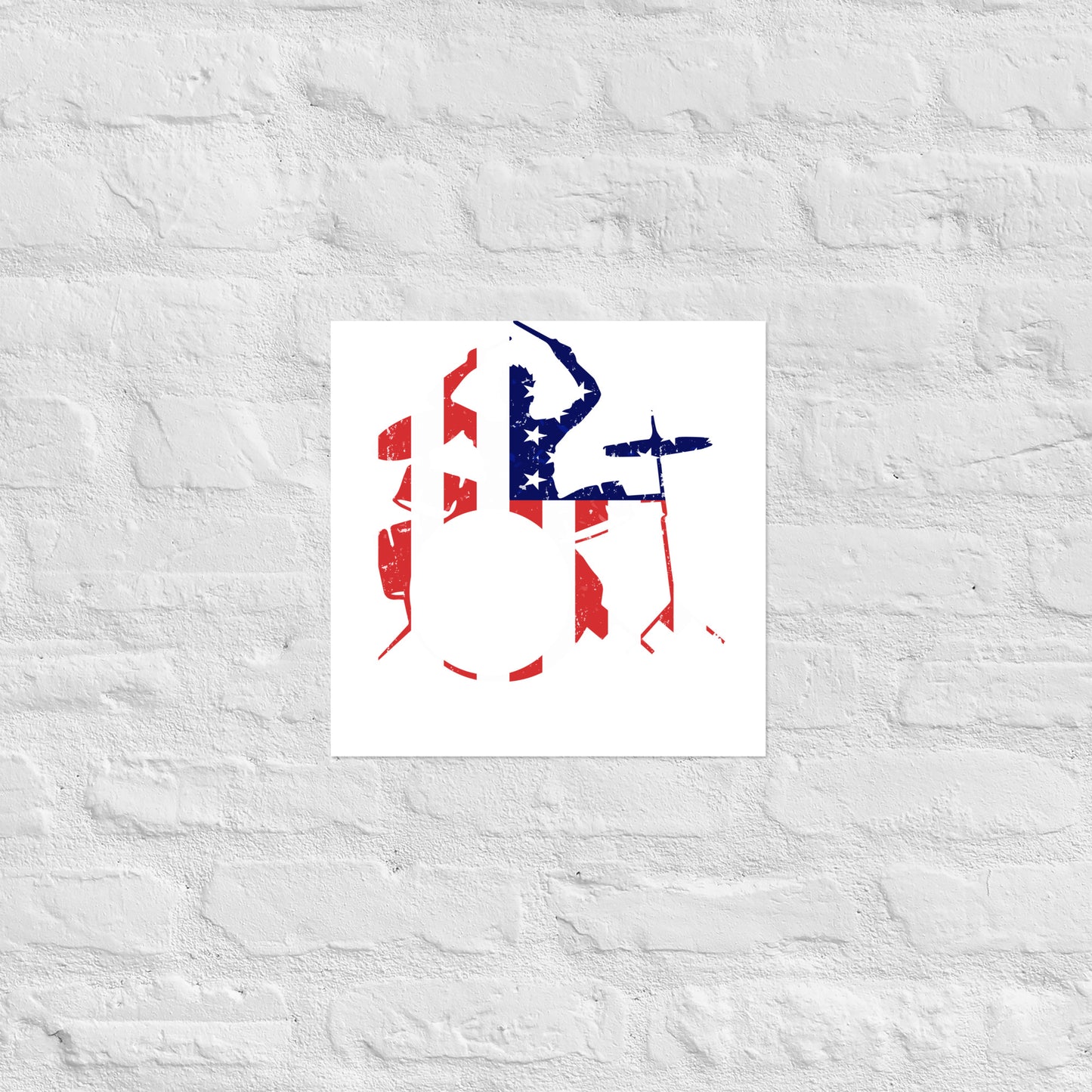 American Drummer Poster