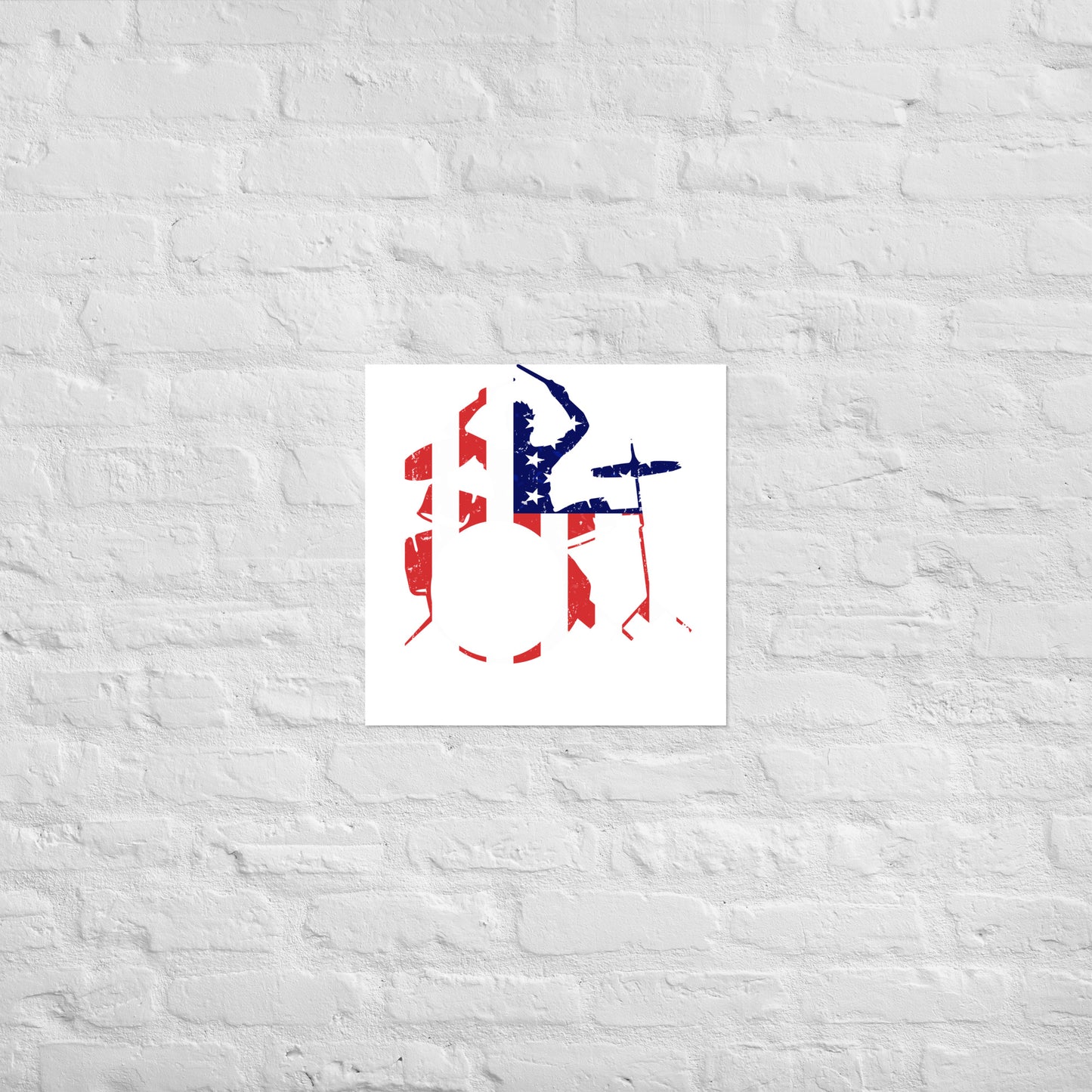 American Drummer Poster