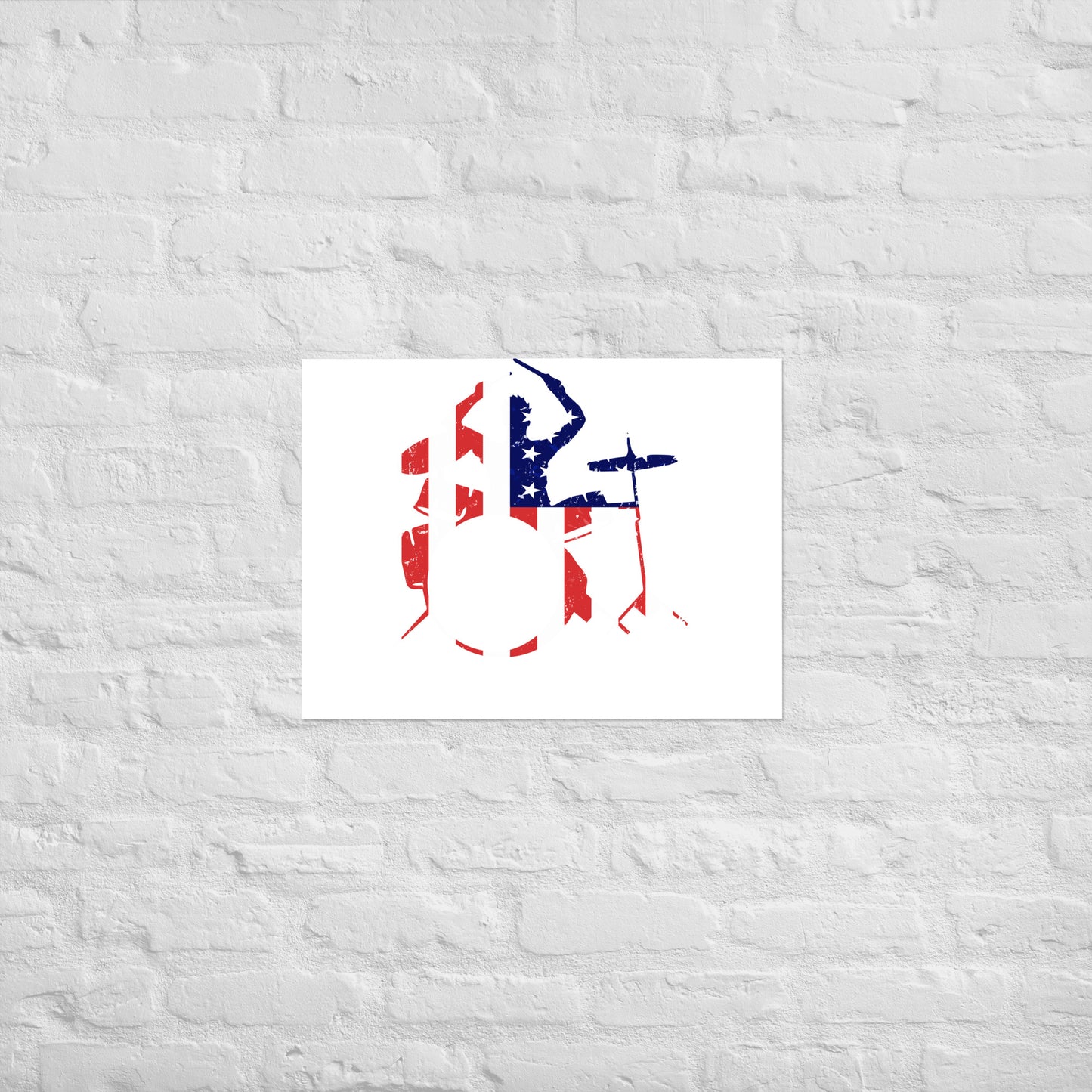 American Drummer Poster