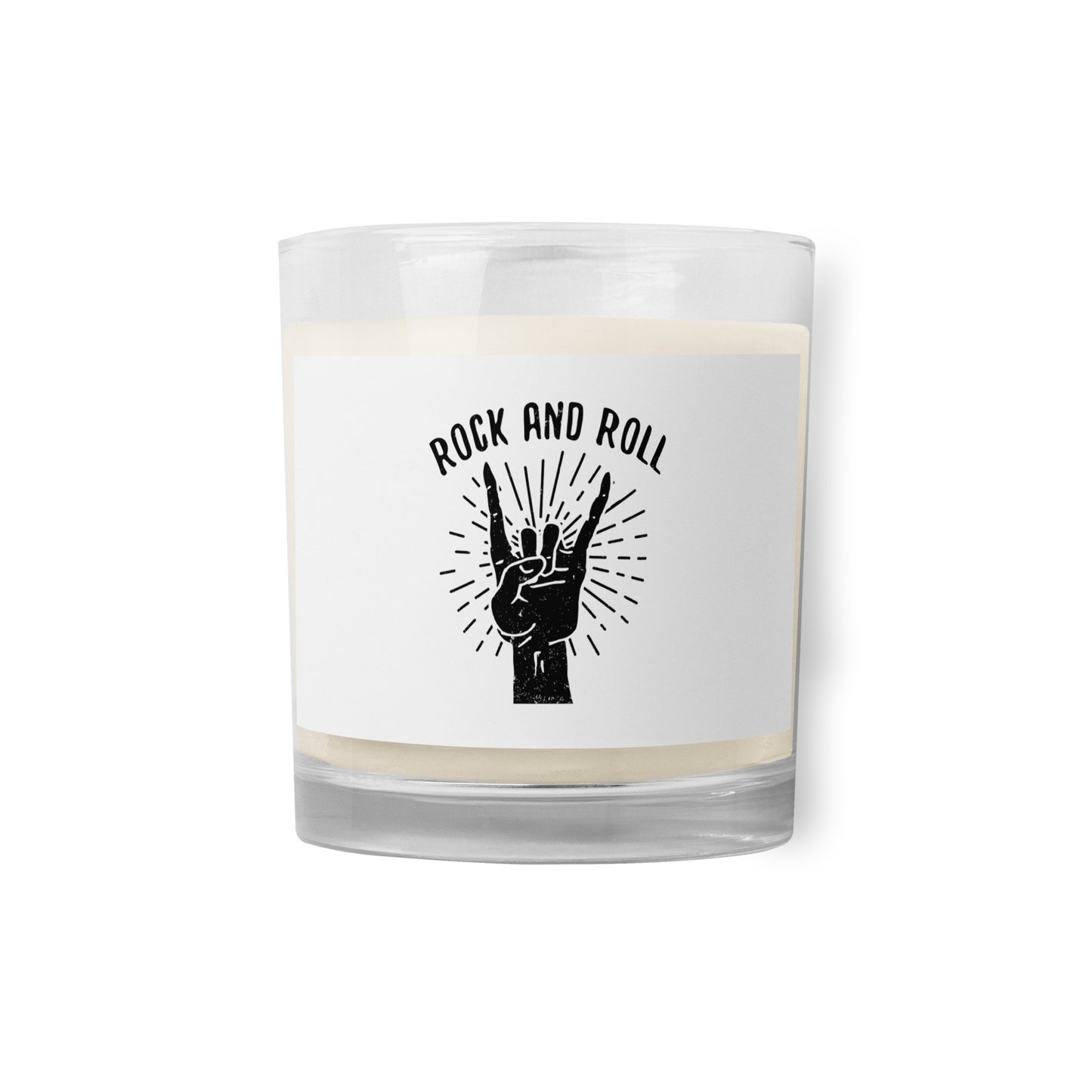 Rock and Roll Hand Soy Candle